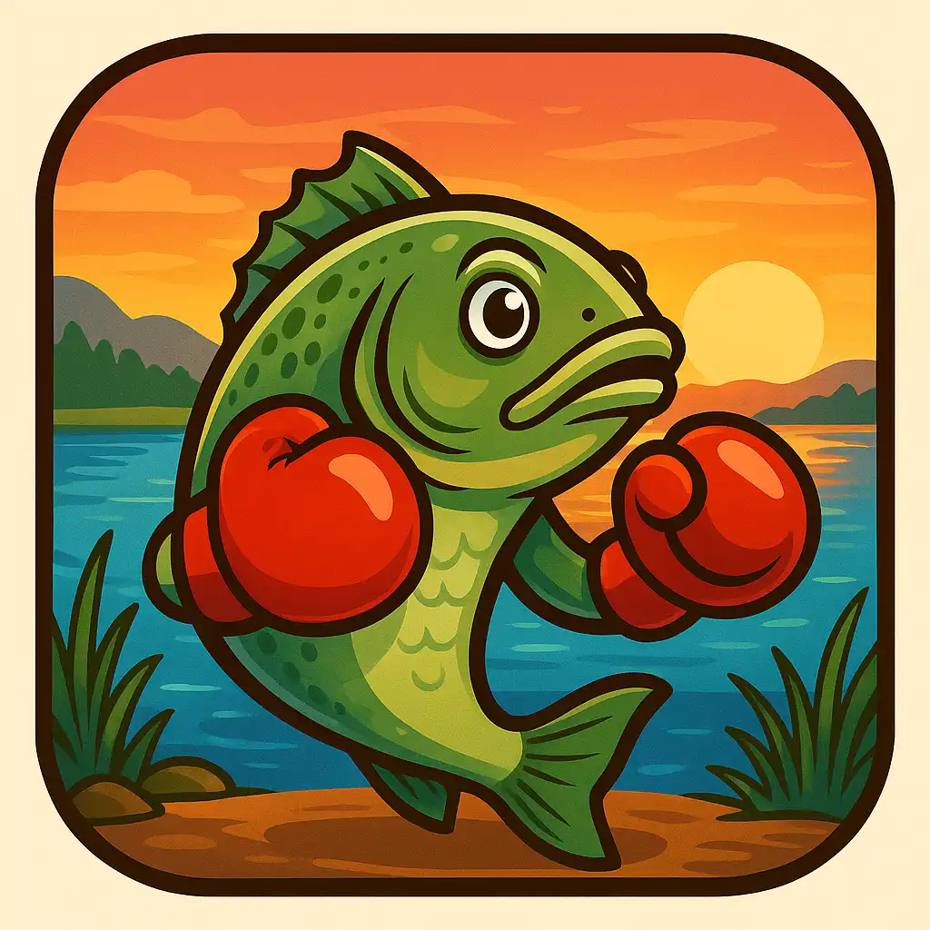 Big Bass Boxing Bonus Round slot game at FoxyFlush Casino